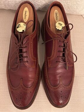 Florsheim by Dickie Brown Leather Brogue Oxfords. Size 12, very good condition.